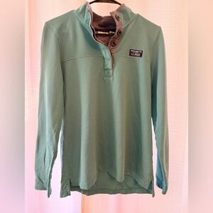 Women’s Medium LL Bean Teal Pullover
